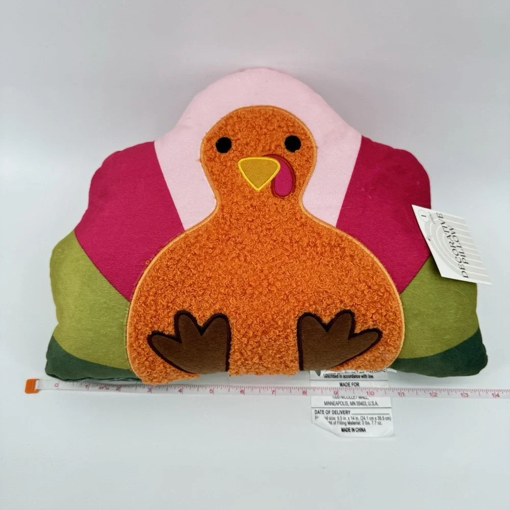 NWT 2024 Target‎ Bullseye THANKSGIVING Bundle Decorative Plush Pillows HandTowel